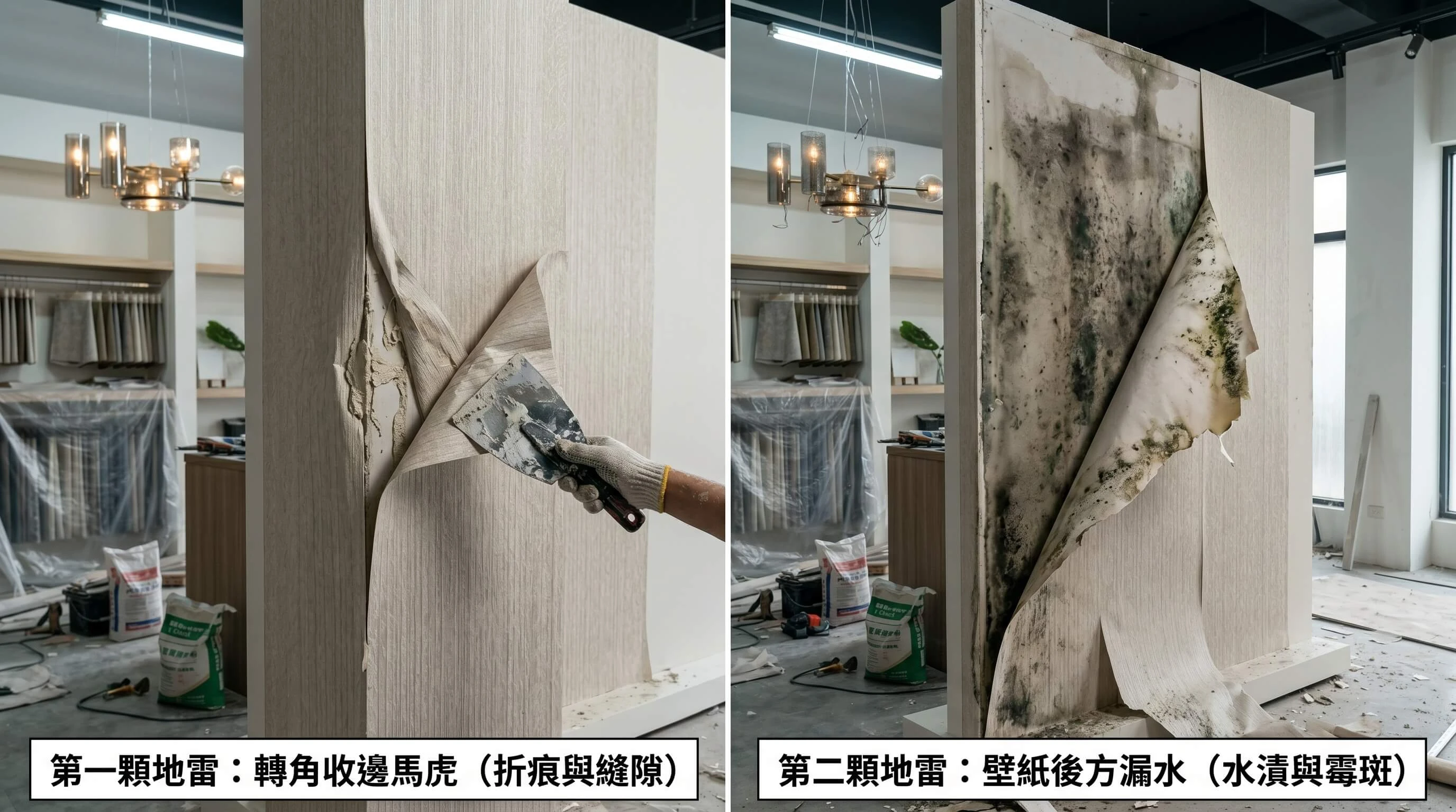 4.Wallpaper Edge Finishing Guide