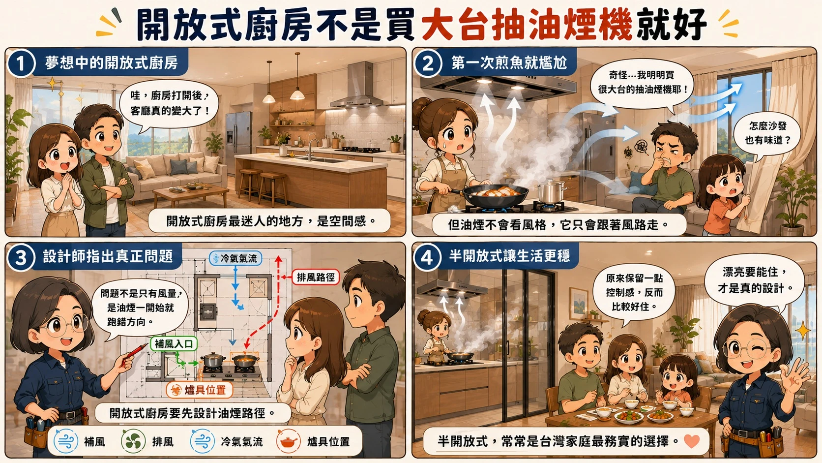6.Open Kitchen Ventilation
