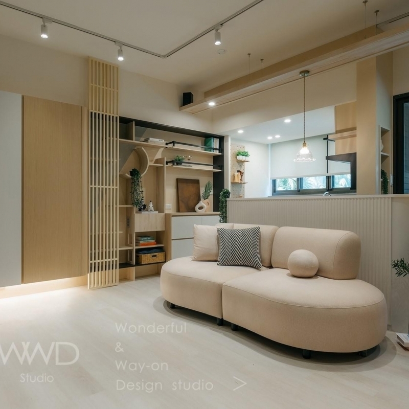 陽光情人 | 高雄室內設計 |高雄室內裝修 |高雄專業木工 |北歐風格 |小坪數設計