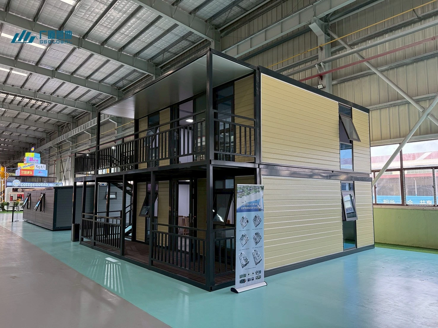 20呎雙層拓展房
