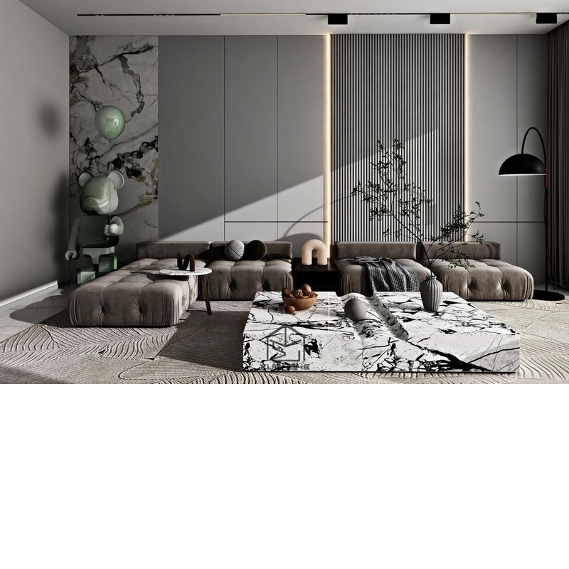 ｜ 輕奢風客廳設計 ｜高雄室內設計/新興區室內設計