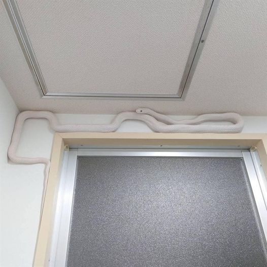 業主：阿你們這個冷氣管線怎麼沒有包到啊？