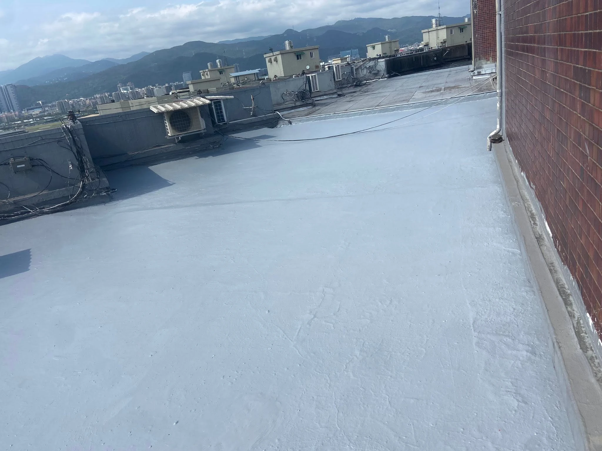 台北松山屋頂防水｜施工紀錄