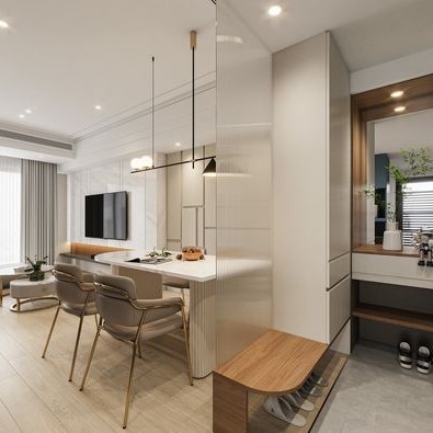 【台中舊屋翻新】 輕淺的純粹底蘊 海洋的那抹蔚藍注入空間