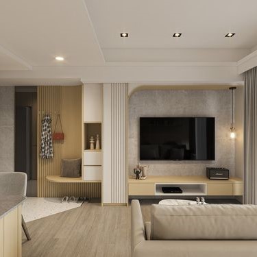 【台中住宅空間】 如同晨曦的初光 寧靜輕輕地注入心靈的每一個角落