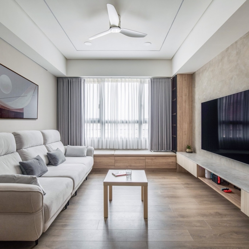 【台中商空設計】 清新的北歐基底匯入日雜生活感