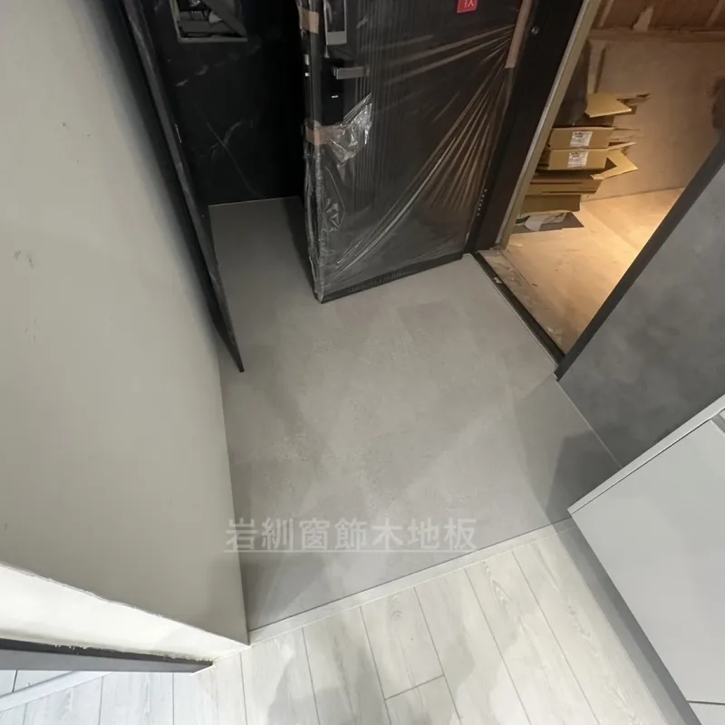 木地板工程 #EU系列6.5mm SPC卡扣地板#台中SPC卡扣地板安裝施工