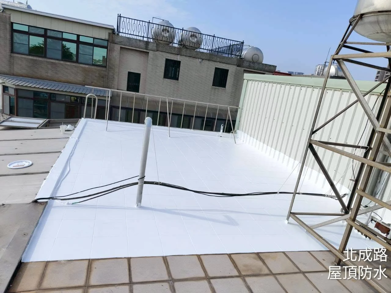 屋頂防水工程｜全面防護施工