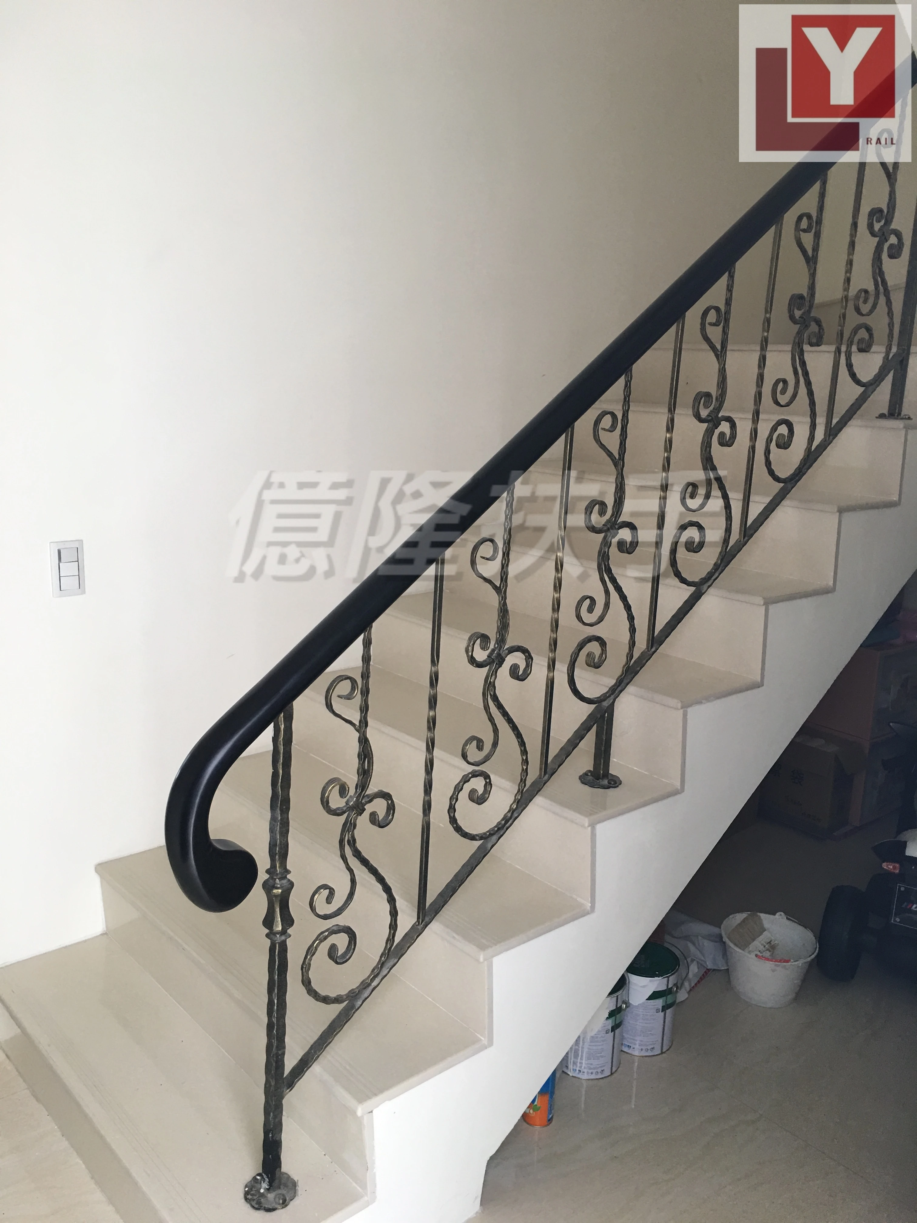 鍛造欄杆扶手-27