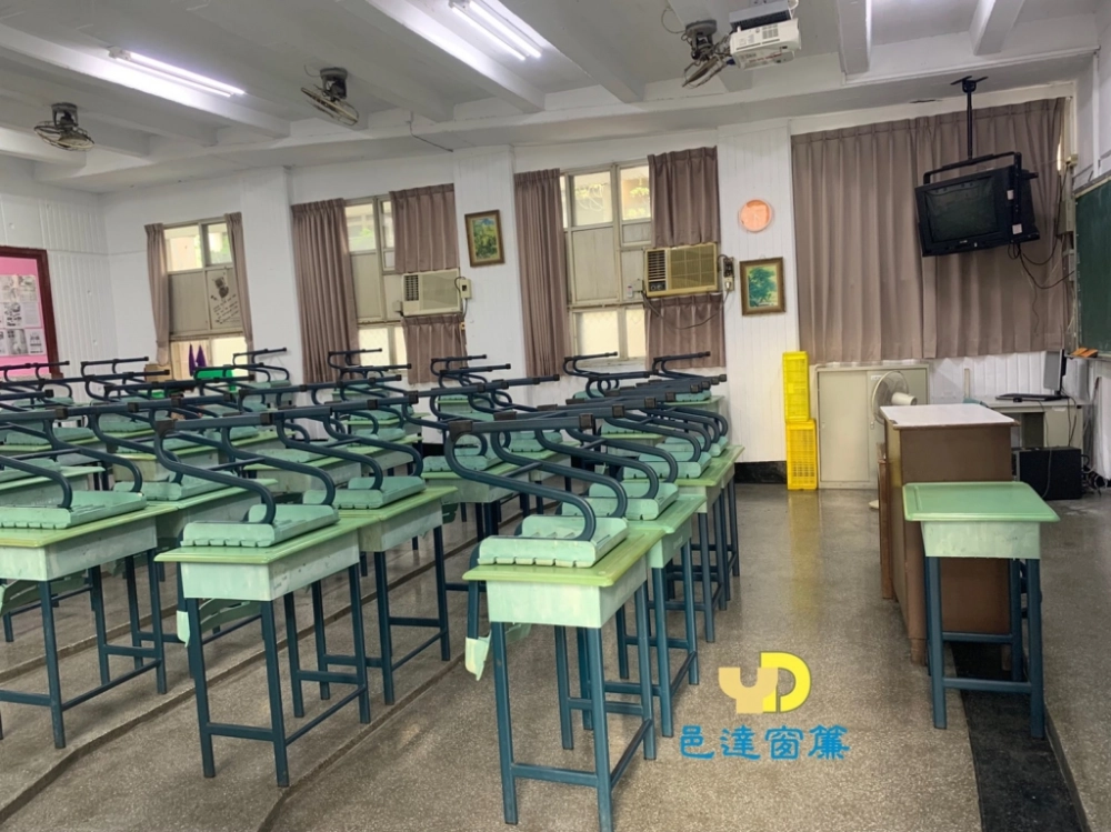 公家機關-學校#高雄窗簾推薦#窗簾施工