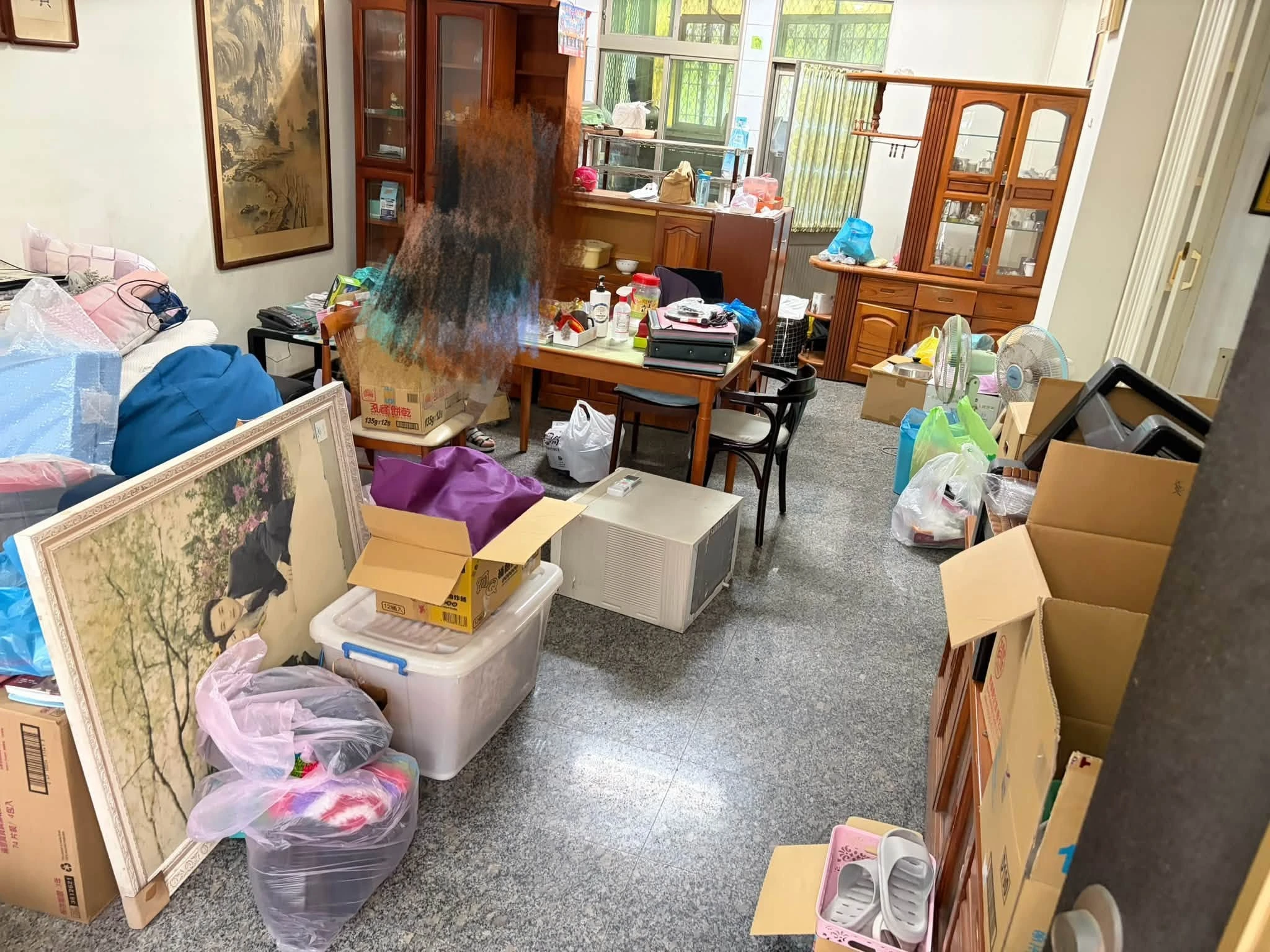 此次業主委託全屋清空 原本雜亂無序的地方 整理完之後空間整個出來
