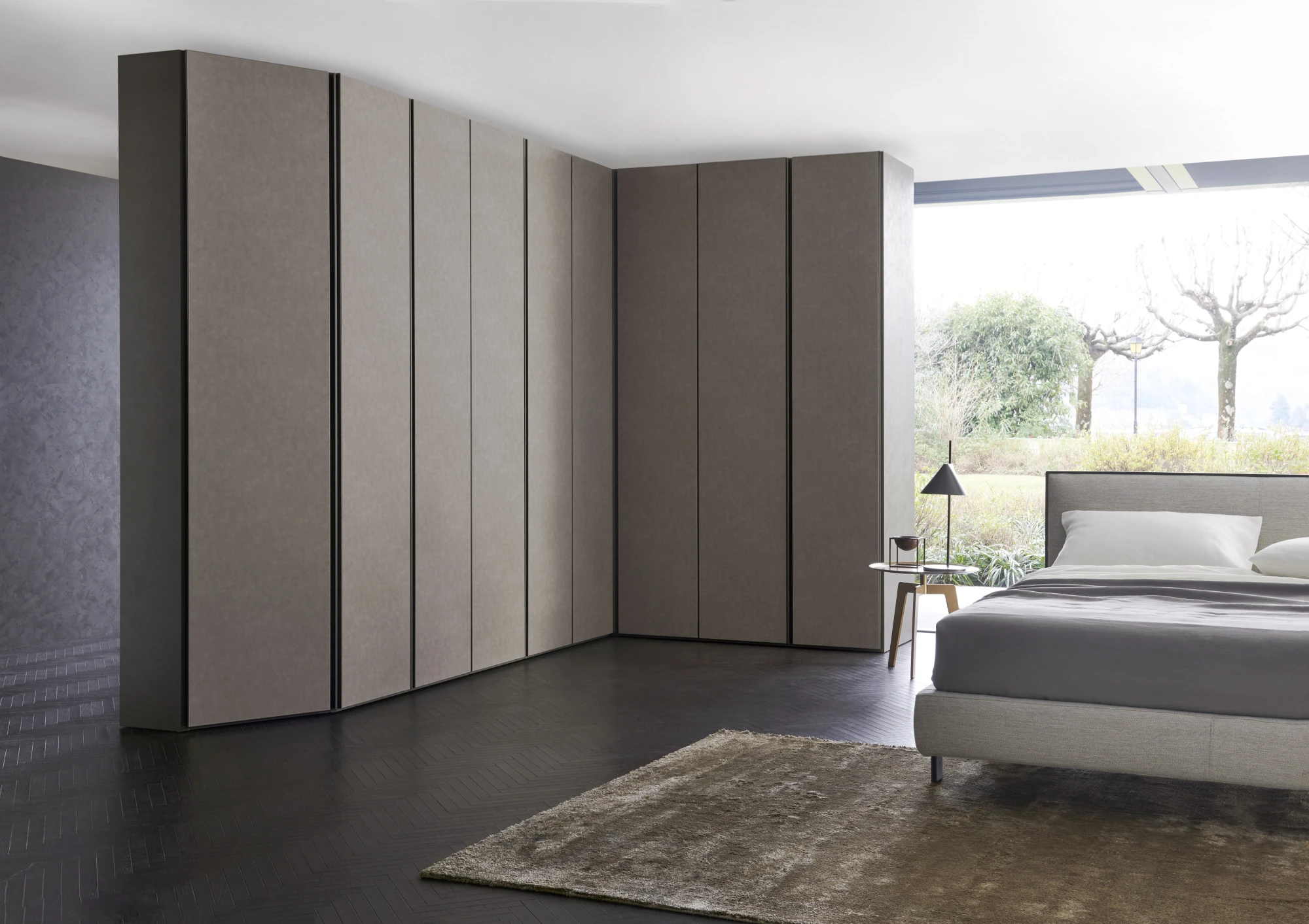 Corner and end wardrobes