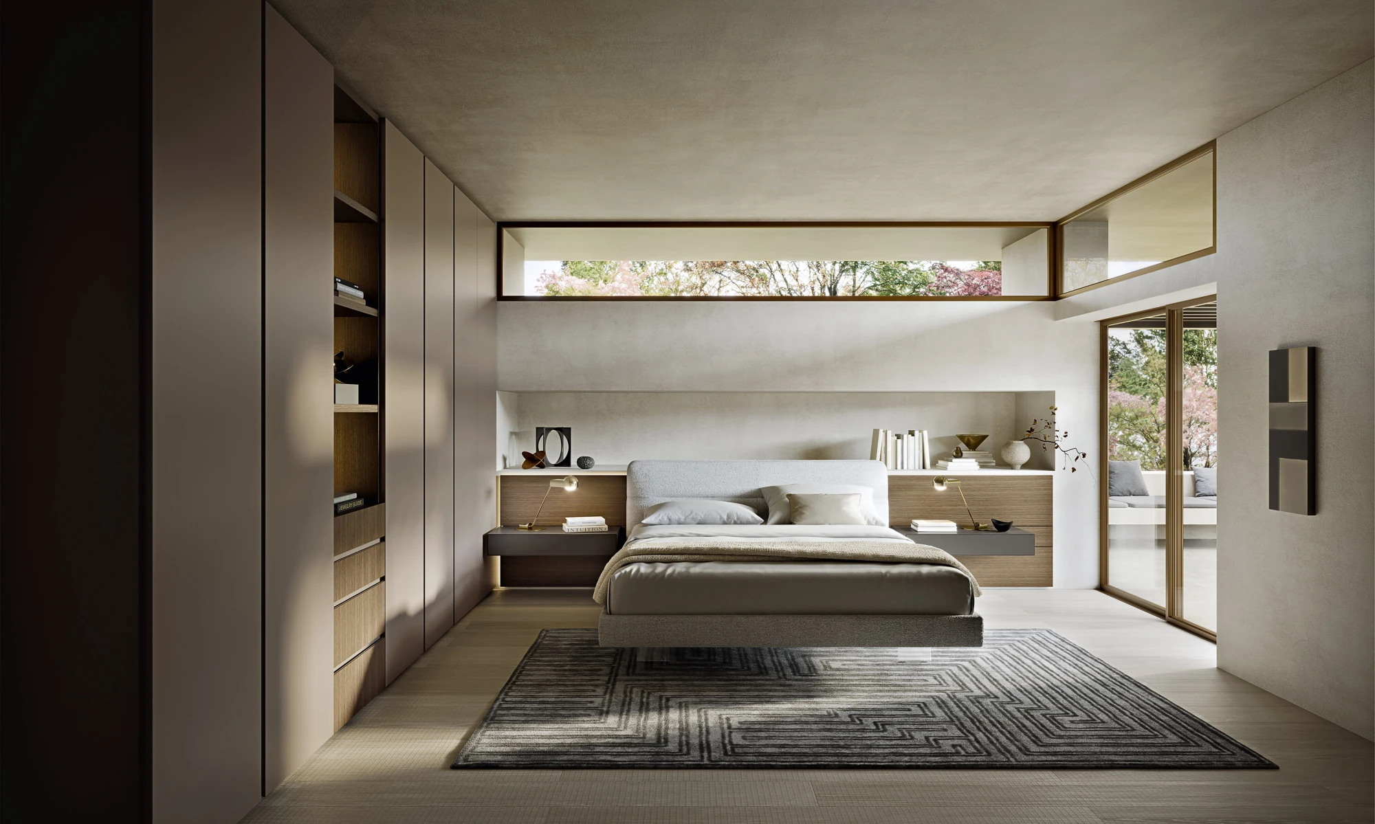 Corner and end wardrobes