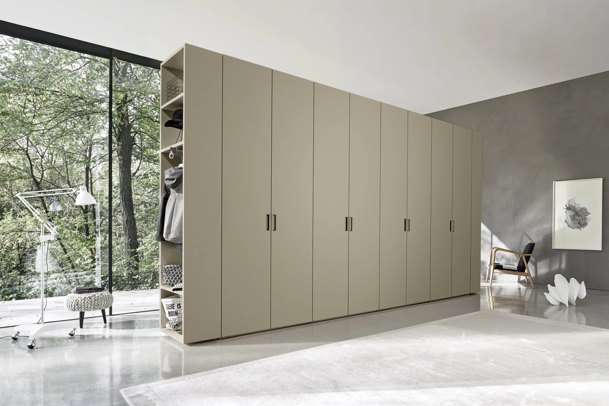 Corner and end wardrobes