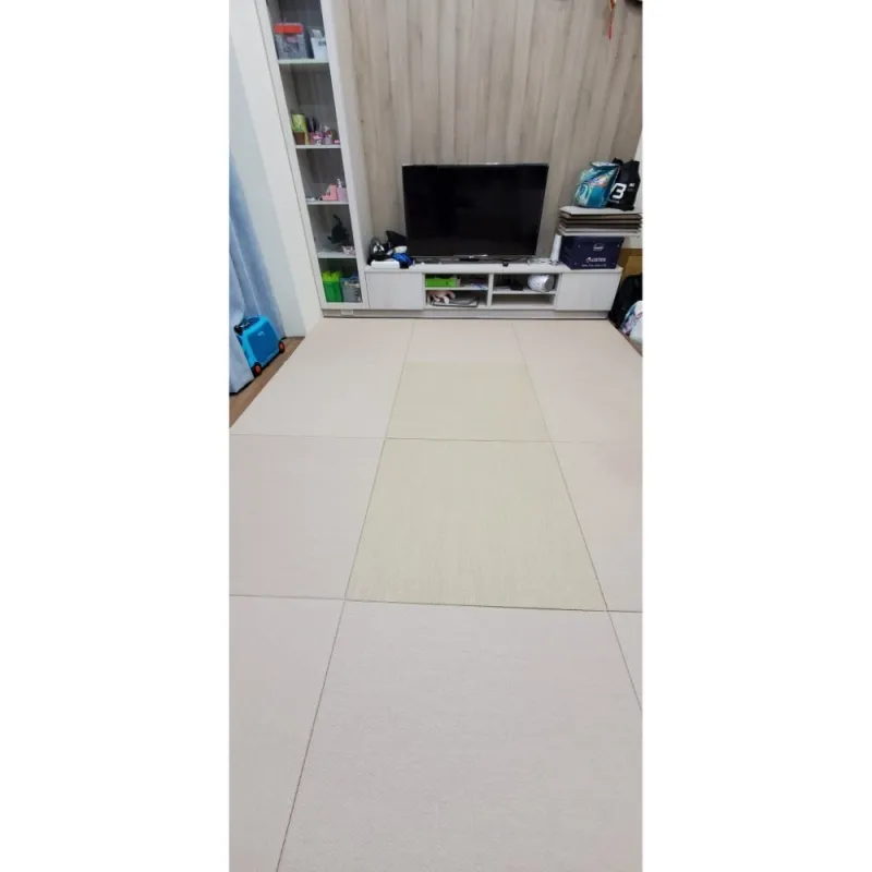 防水榻榻米安裝測試