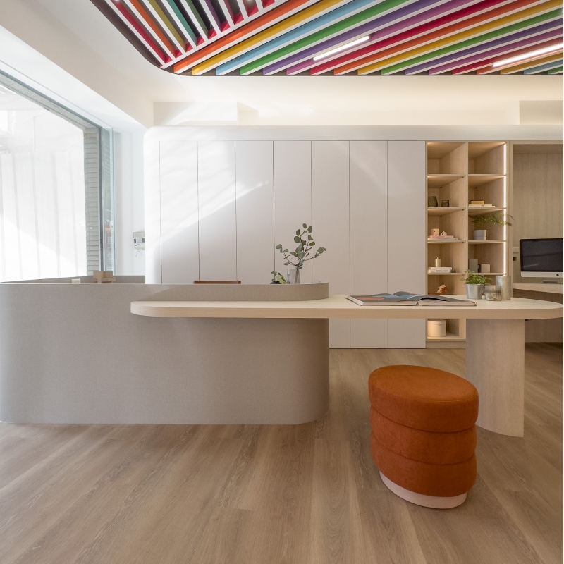 繽紛歡樂的跳跳糖樂園 | 提高孩子學習認知力的歡樂空間 | 西屯補習班室內設計