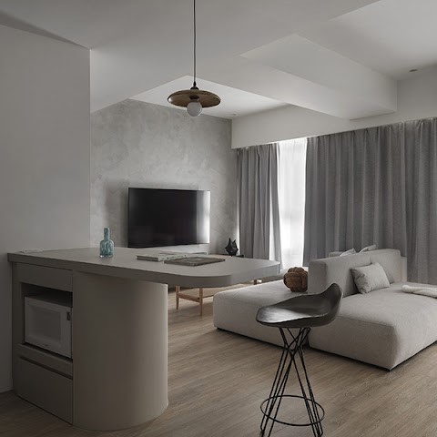 藏物隨心，不把工作帶回家的家 | 台中室內設計 | 新成屋設計 | 預售屋客變