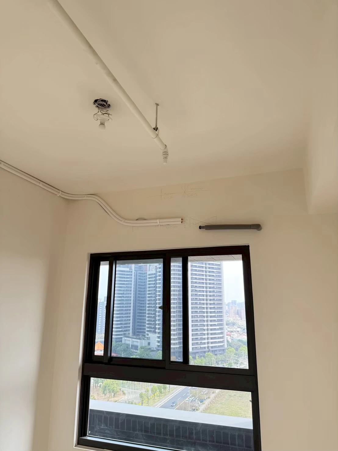 台中冷氣安裝/北屯區冷氣安裝/洲際ONE裝潢前&裝潢後
