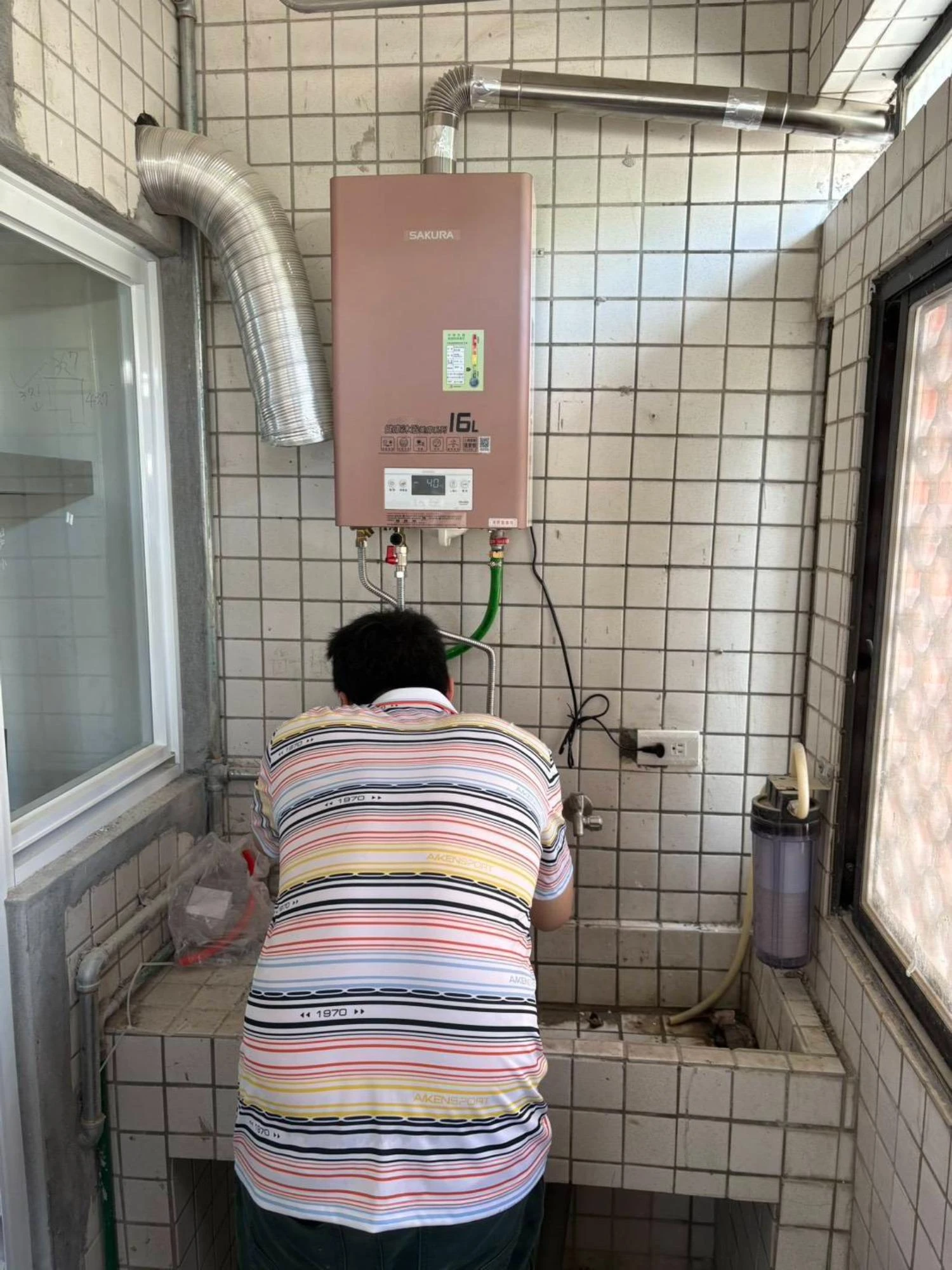 熱水器安裝