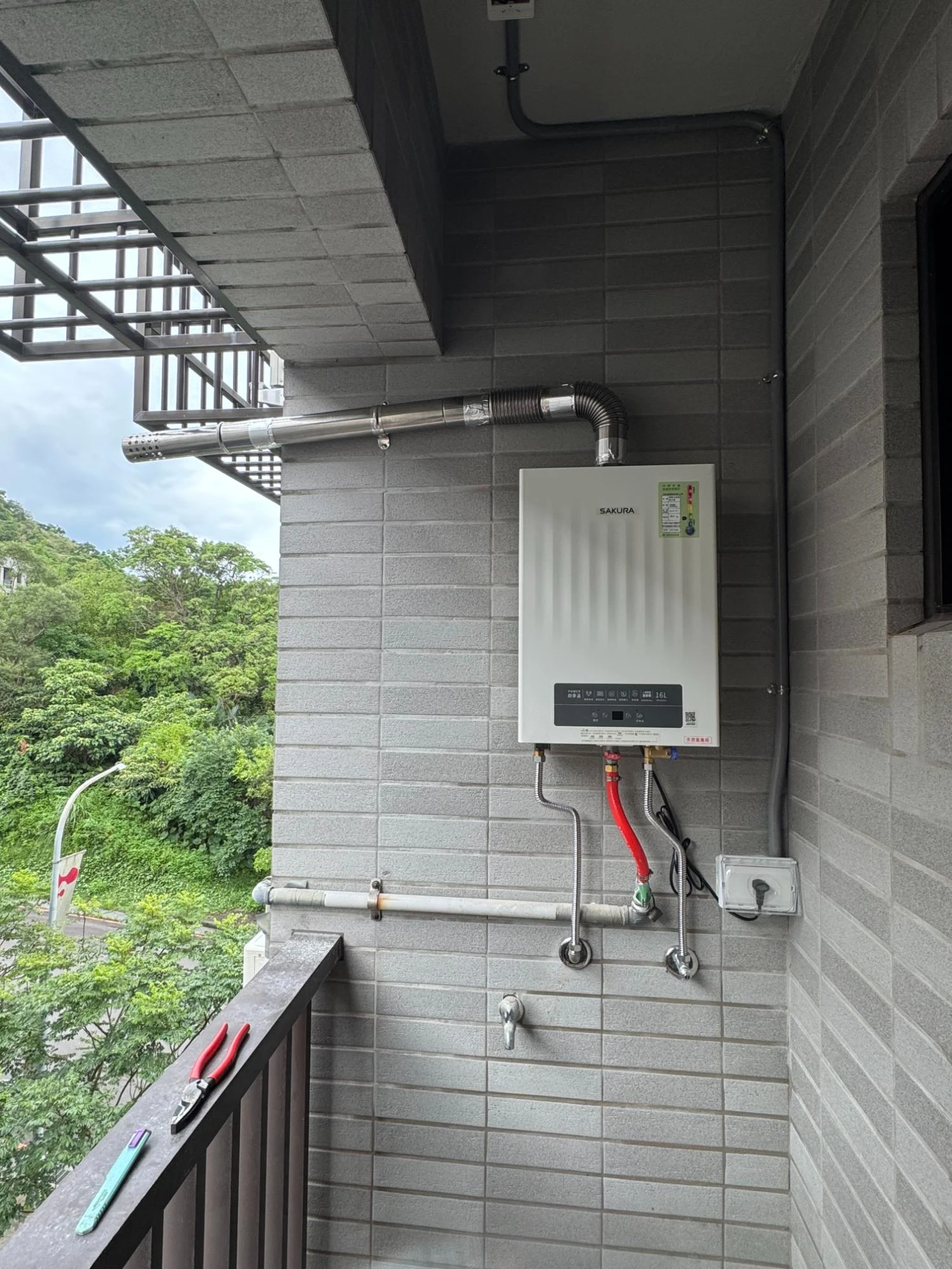 熱水器安裝