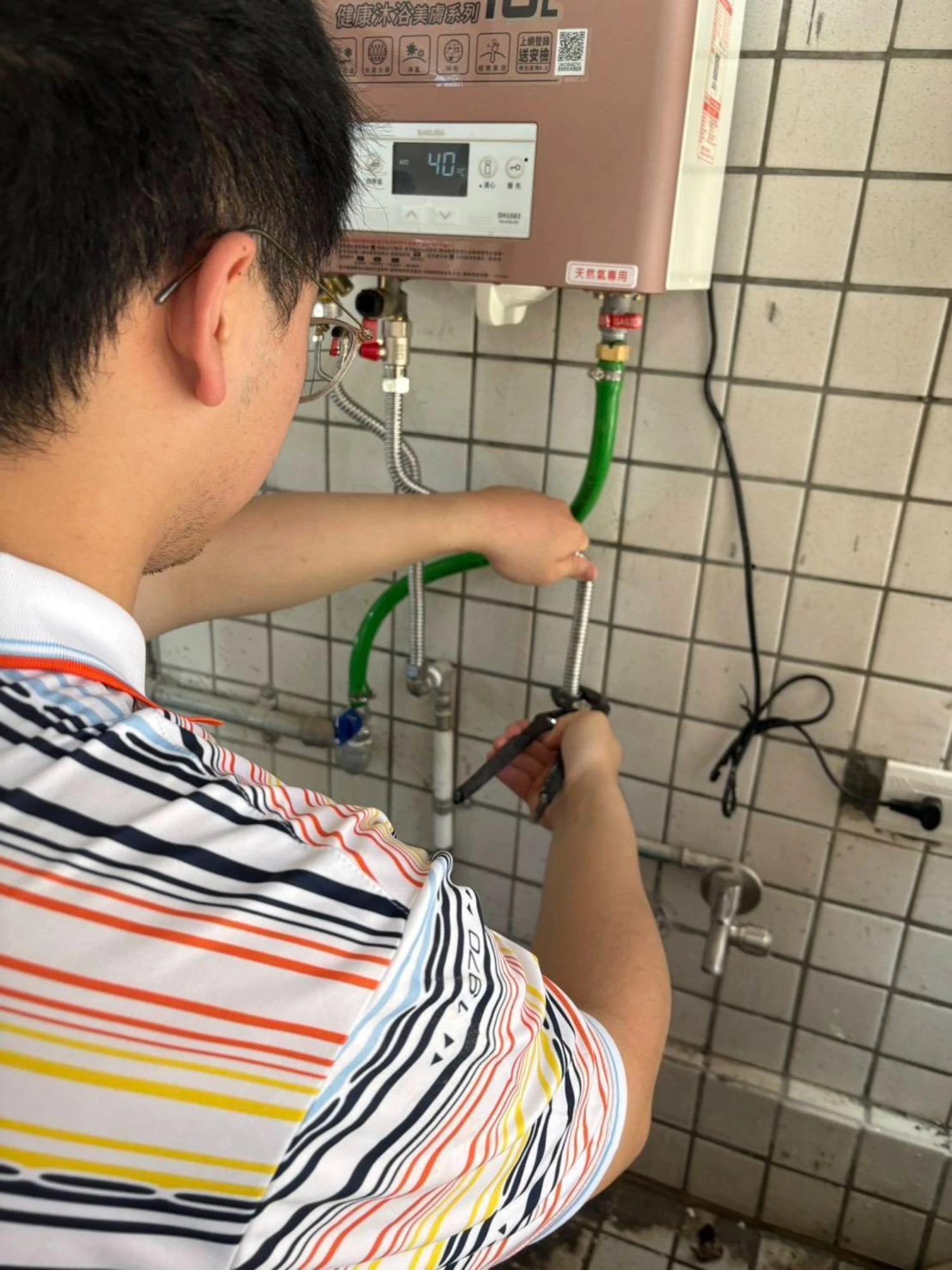 熱水器安裝