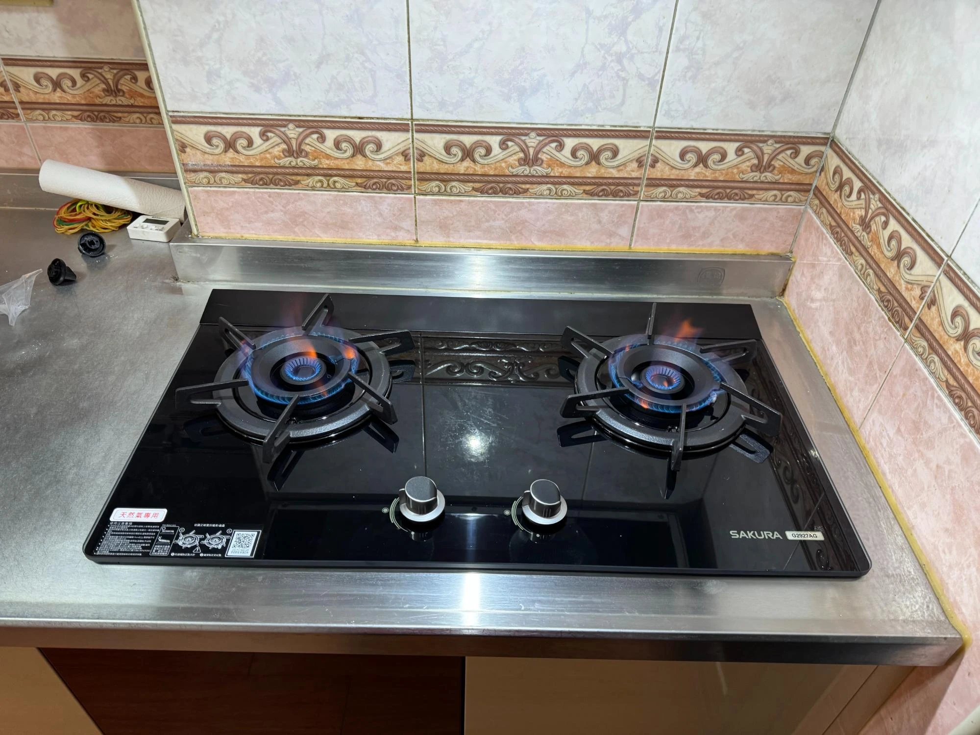 瓦斯爐安裝