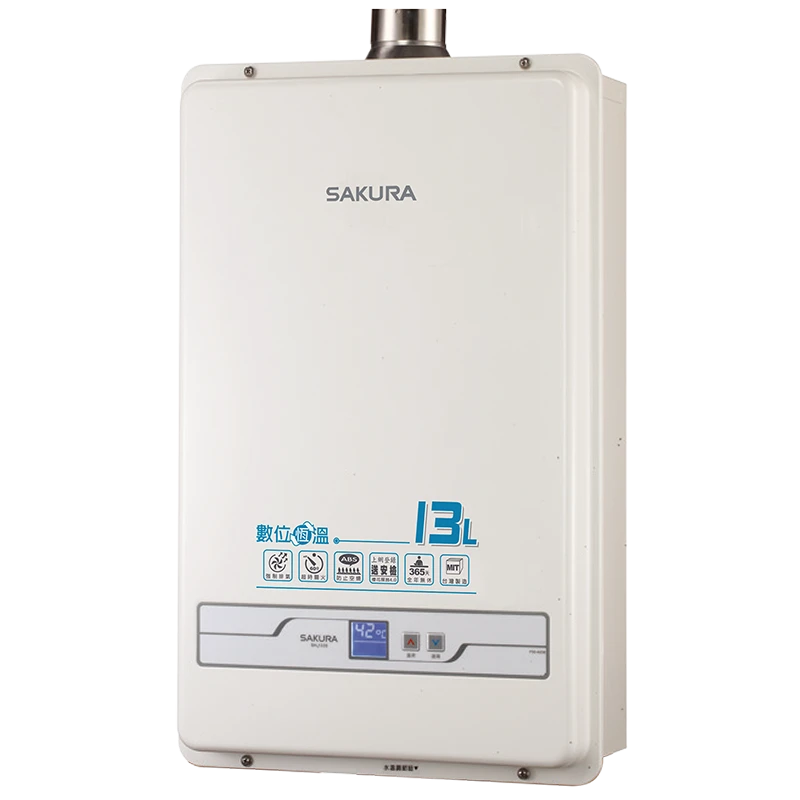 13L 數位恆溫熱水器 SH1335