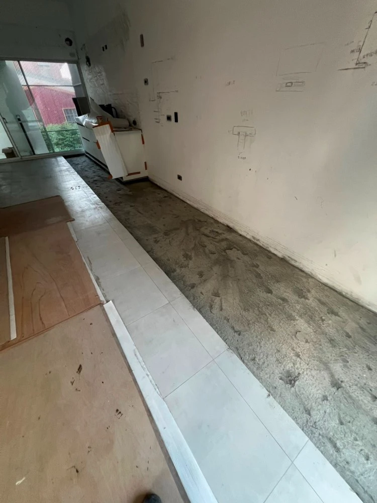 透天住宅局部裝潢.坎燈拆除、局部地面打到見底施工前、中、後