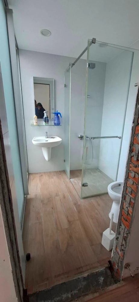透天住宅局部裝潢.坎燈拆除、局部地面打到見底施工前、中、後