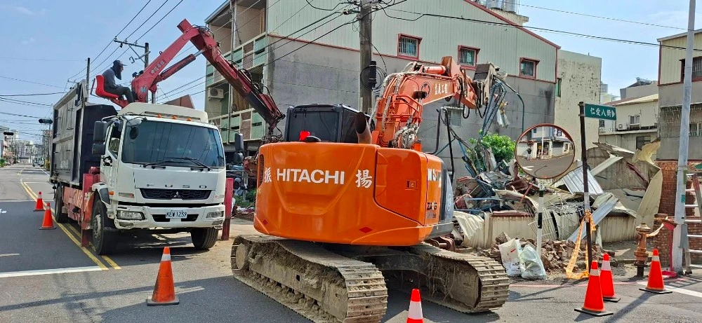 鐵皮屋拆除夷為平地