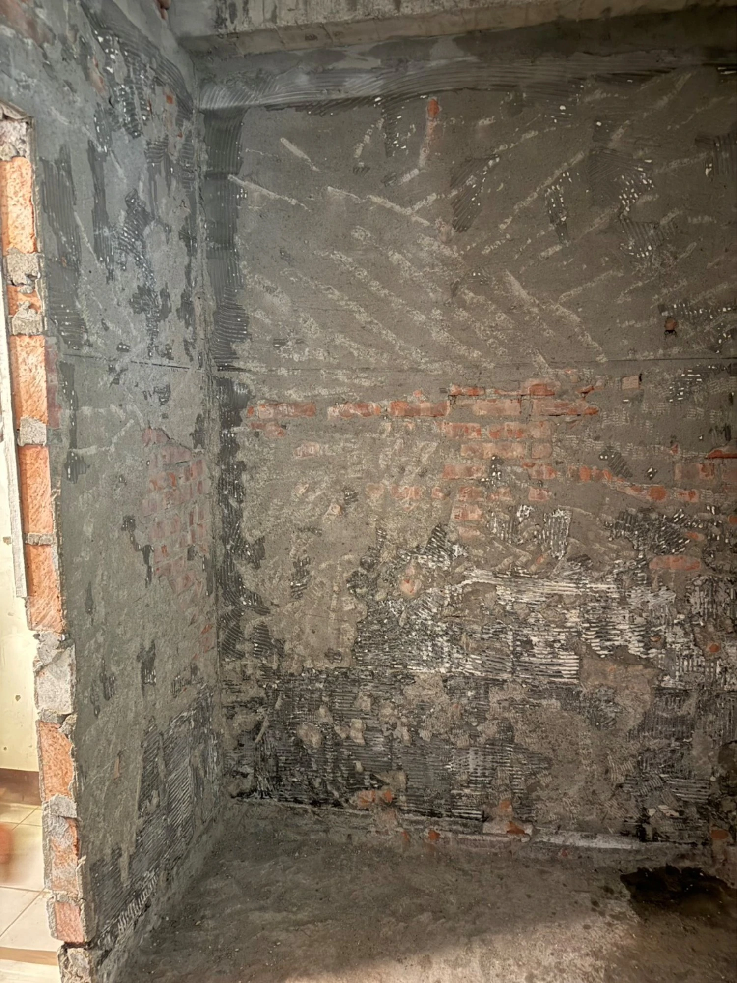 透天住宅局部裝潢拆除、局部牆面.廁所打除施工前、中、後