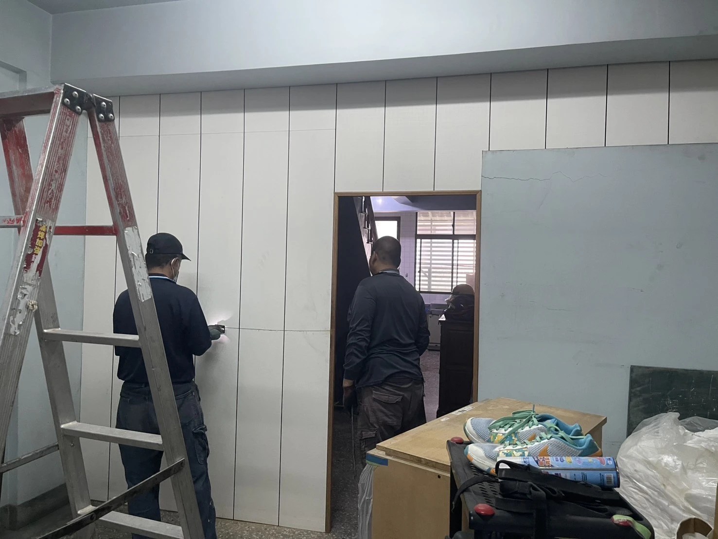 店面局部裝潢拆除施工前、中、後
