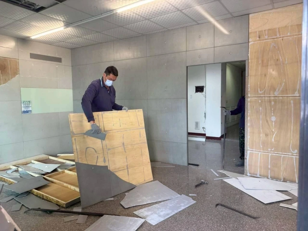 室內裝潢拆除施工前中後