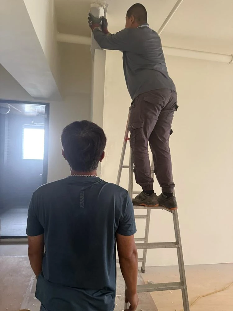 新大樓局部隔間牆拆除施工前、中、後
