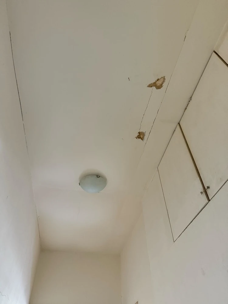 透天住宅1-3樓天花板、局部裝潢拆除施工前、中、後