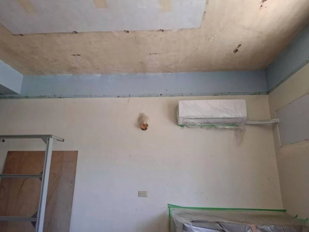 透天住宅房間天花板拆除施工前中後