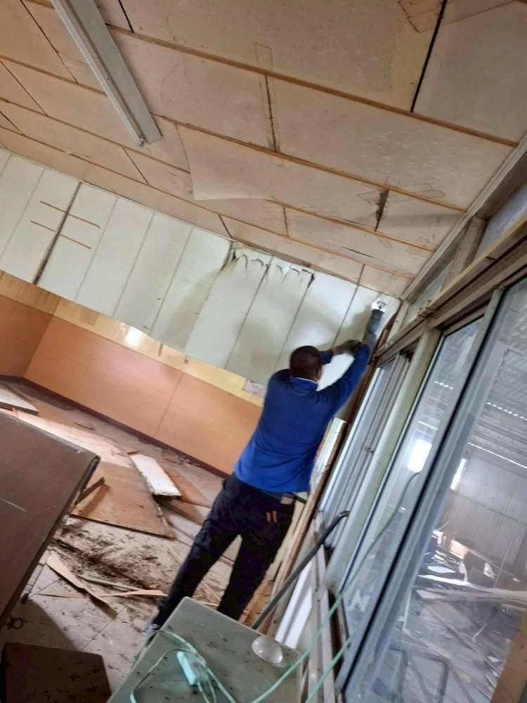 鐵皮拆含內部裝潢拆除夷為平地施工前中後