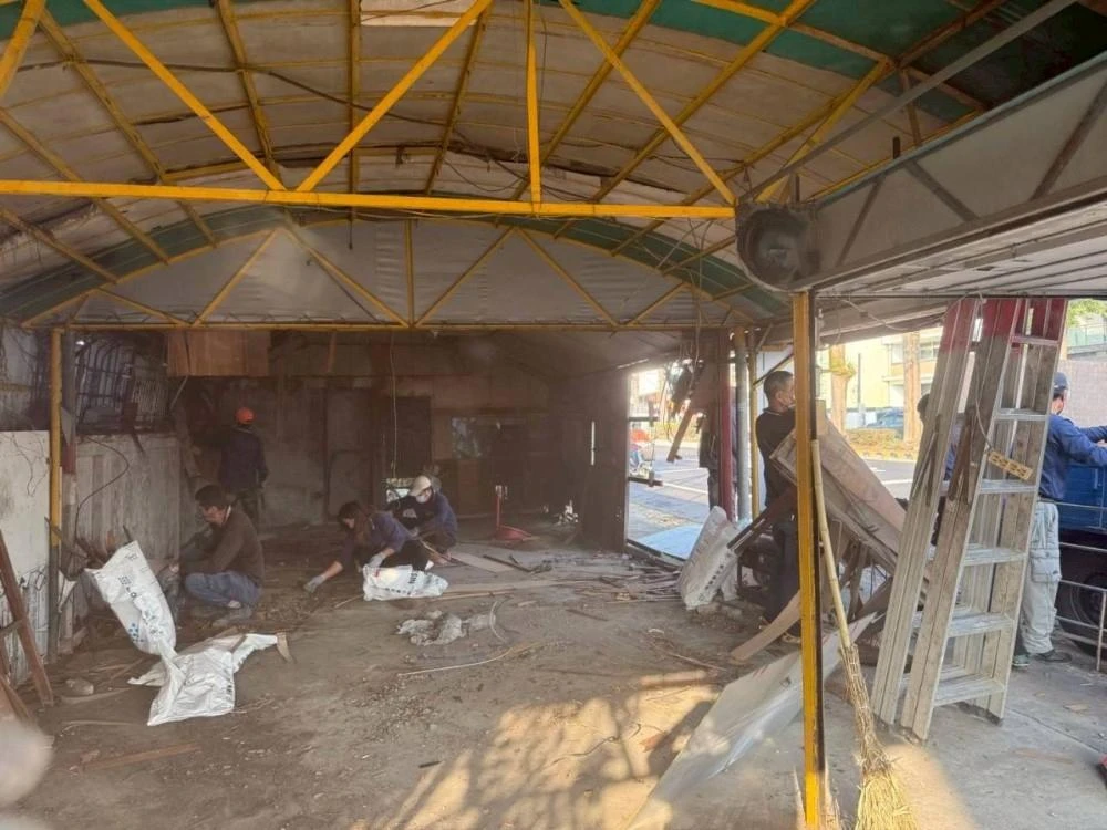 鐵皮屋拆除夷為平地