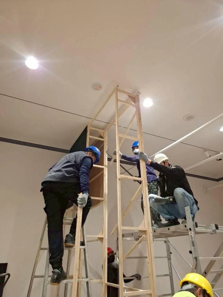 整場設備拆除施工前中後