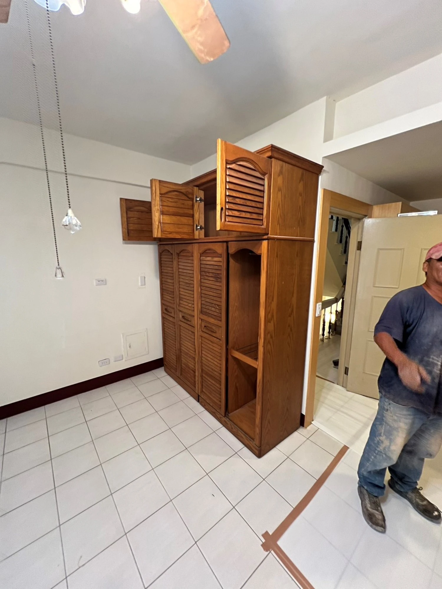 透天住宅局部裝潢拆除、局部牆面.廁所打除施工前、中、後