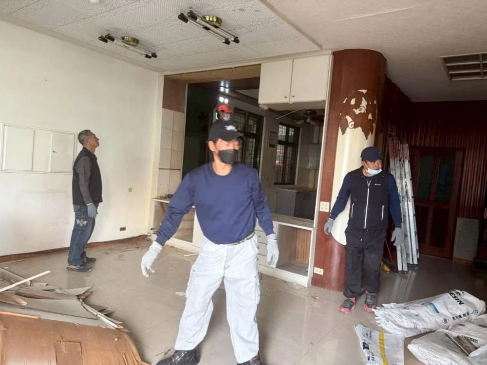 透天住宅1-3樓室內裝潢拆除施工