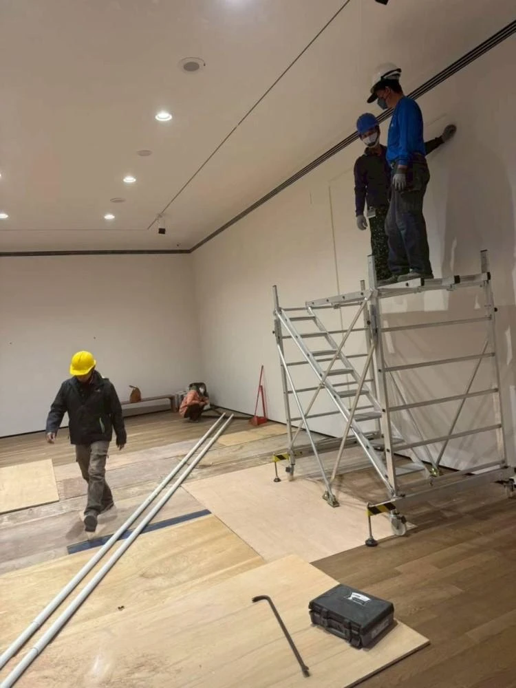 整場設備拆除施工前中後