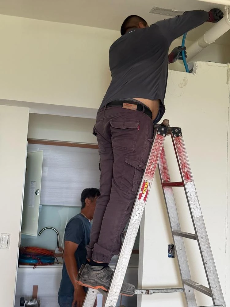 新大樓局部隔間牆拆除施工前、中、後