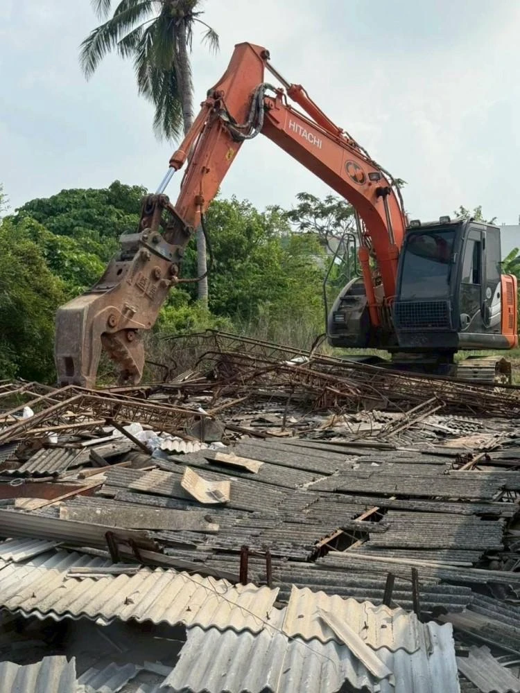 鐵皮拆含內部裝潢拆除夷為平地施工前中後