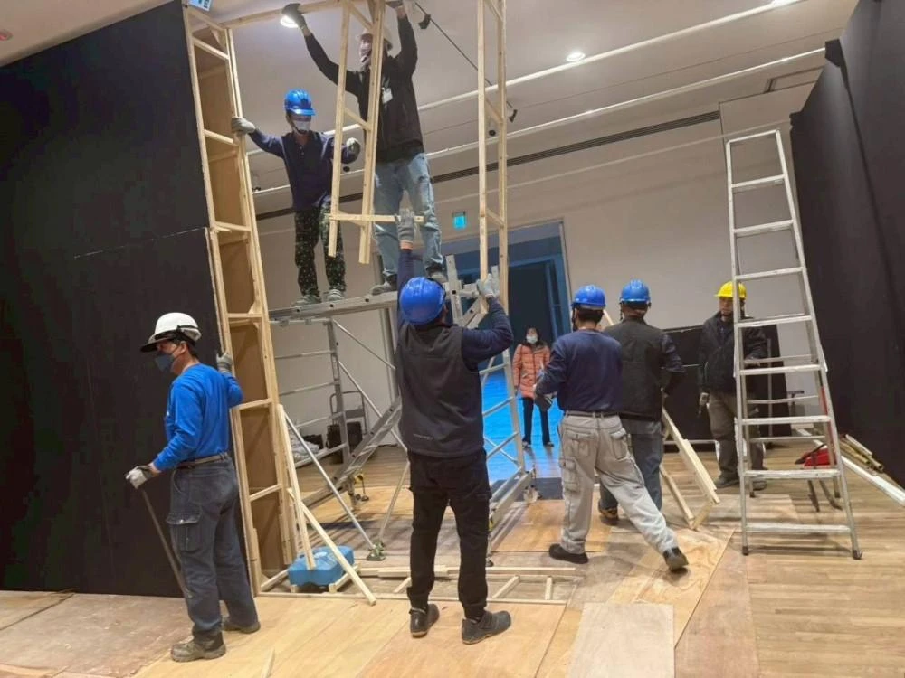 整場設備拆除施工前中後