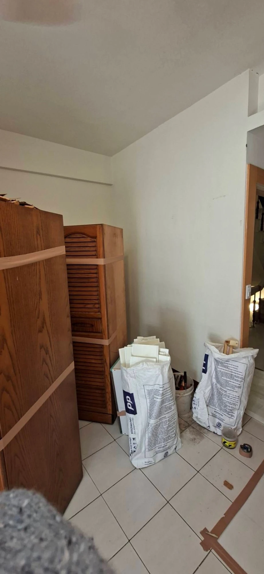 透天住宅局部裝潢拆除、局部牆面.廁所打除施工前、中、後