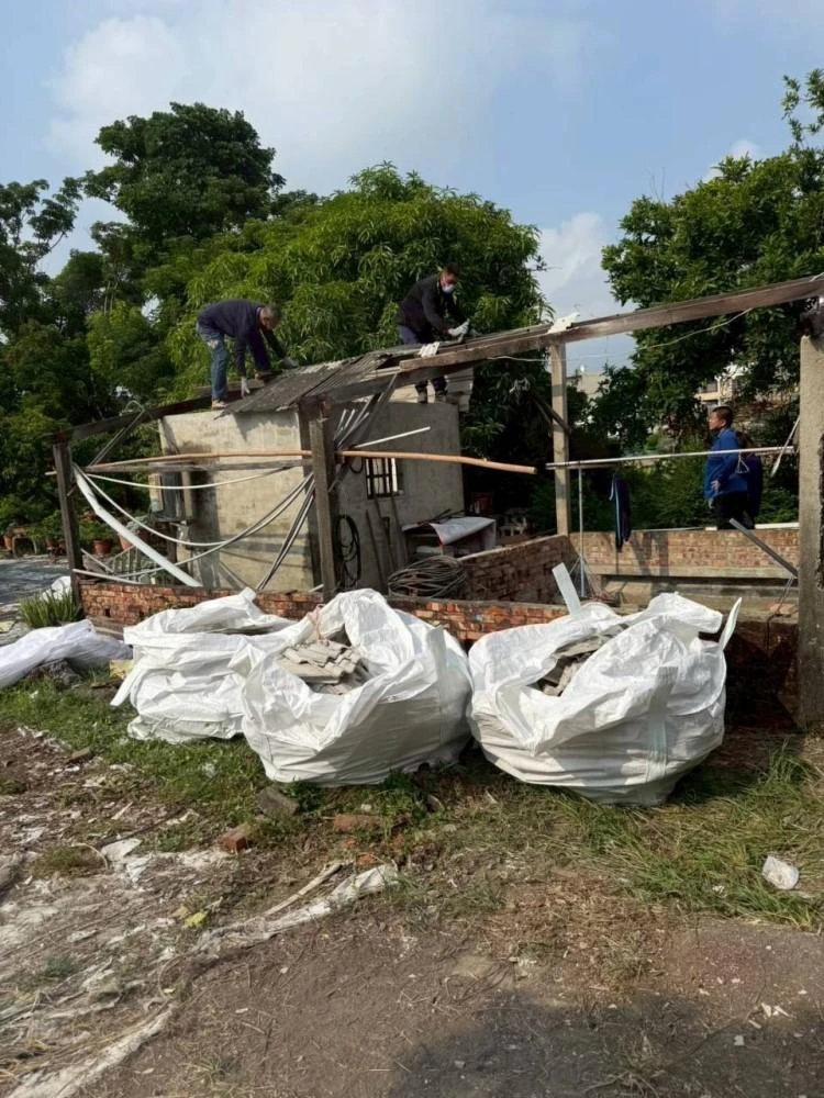 鐵皮拆含內部裝潢拆除夷為平地施工前中後