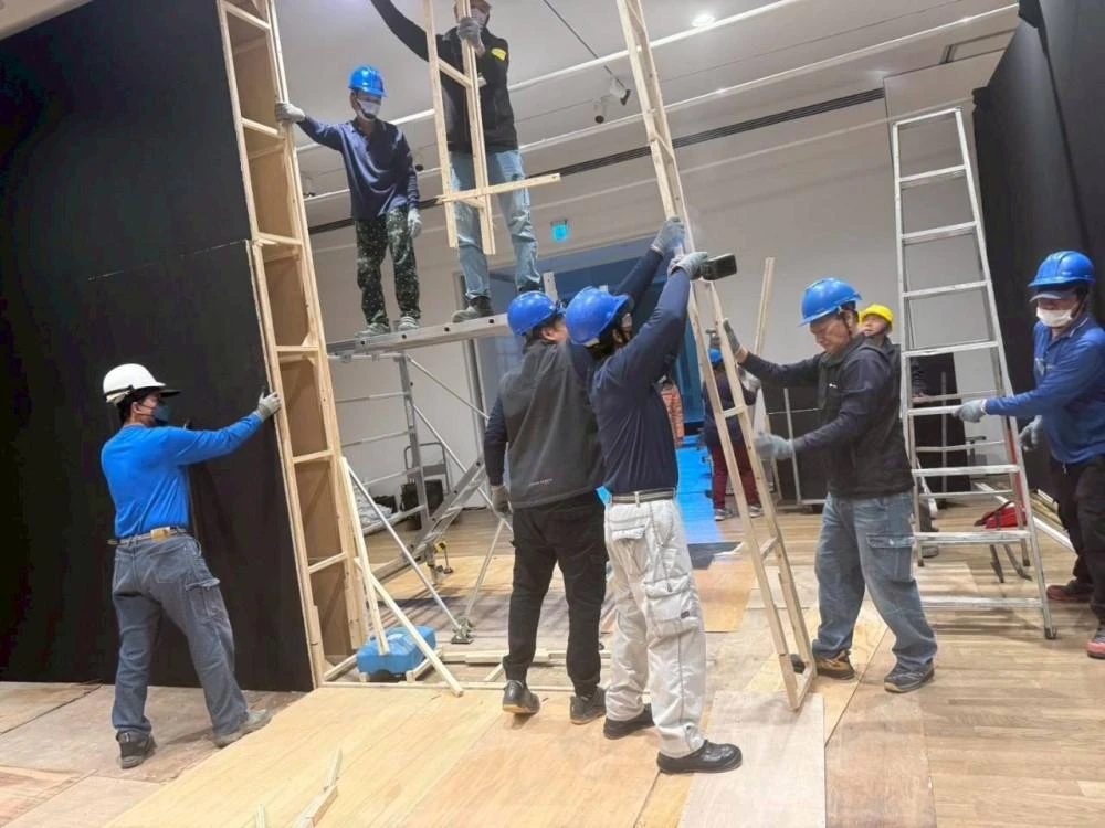 整場設備拆除施工前中後