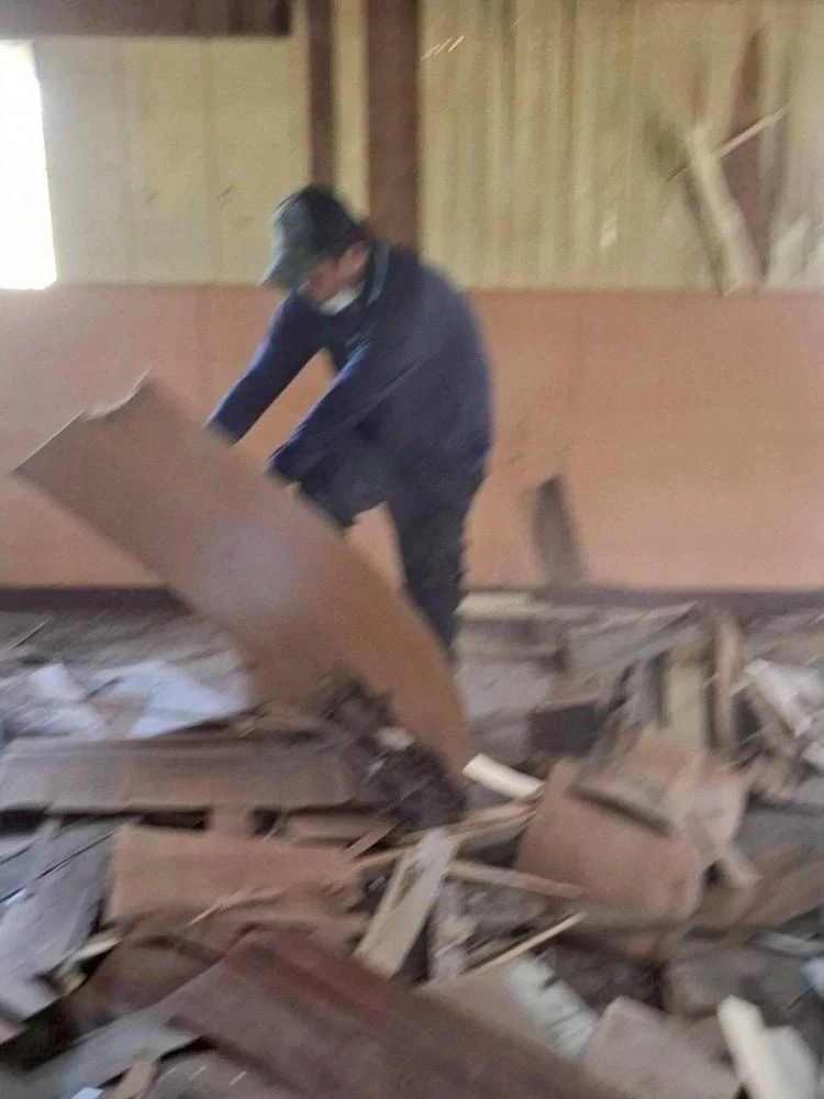 鐵皮拆含內部裝潢拆除夷為平地施工前中後