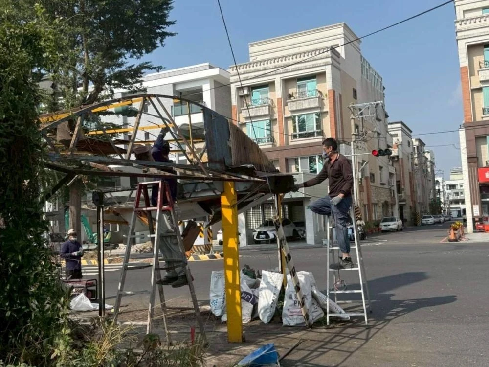鐵皮屋拆除夷為平地
